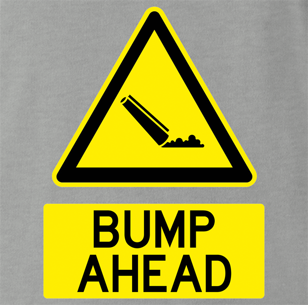 funny cocaine road sign coke t-shirt men's grey