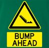 funny cocaine road sign coke t-shirt men's green