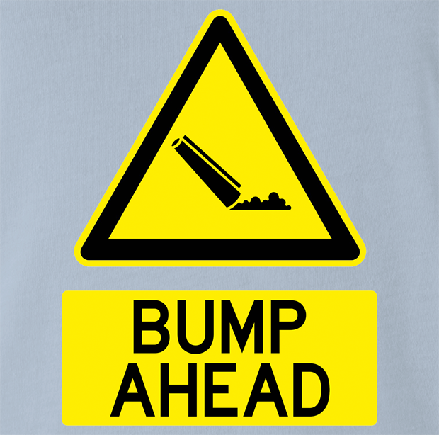 funny cocaine road sign coke t-shirt men's light blue