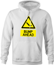 funny cocaine road sign coke hoodie men's white