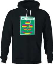 funny trans canada highway lgbtq canadian men's black hoodie 