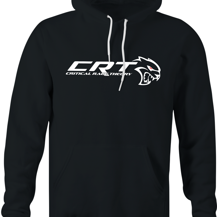 funny street racing technology critical race theory men's black hoodie