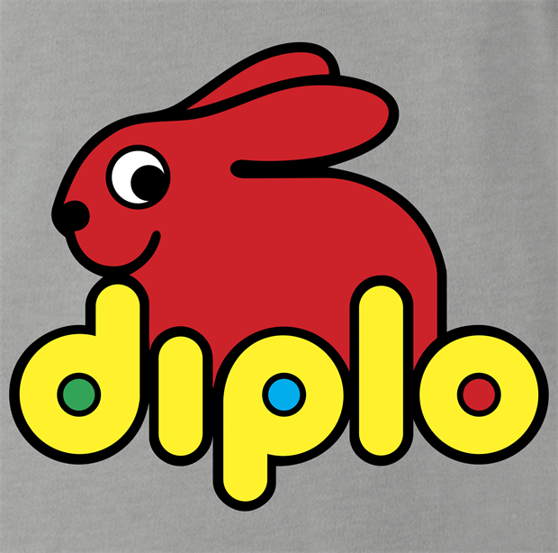funny diplo men's grey t-shirt for DJ's 