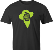 funny amish drinking t-shirt men's black