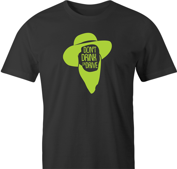 funny amish drinking t-shirt men's black
