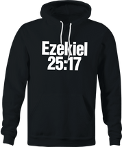 funny Ezekiel 25:17 pulp fiction stone cold steve austin wwe mashup hoodie men's black 
