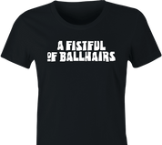 funny a fistful of dollars spaghetti western clint eastwood parody t-shirt women's black 