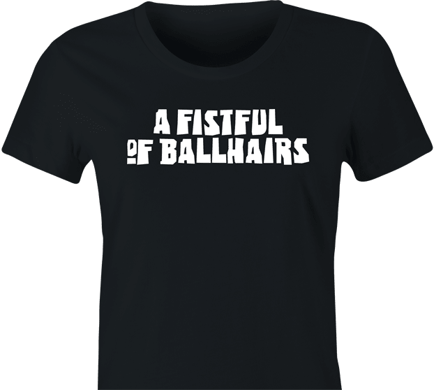 funny a fistful of dollars spaghetti western clint eastwood parody t-shirt women's black 