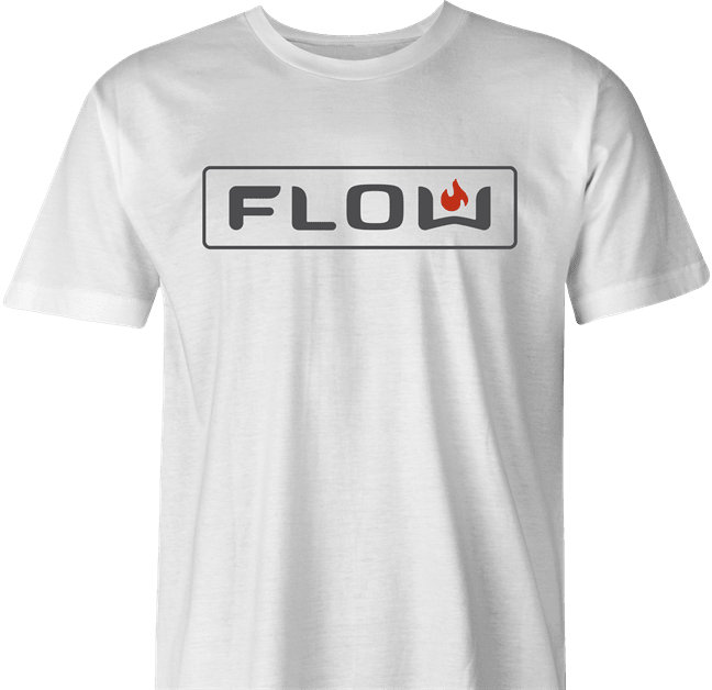 funny wolf appliances Flow hip hop mashup t-shirt men's white 