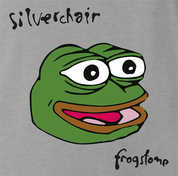 funny silverchair frogstomp pepe the frong t-shirt men's grey 
