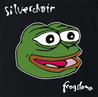 funny silverchair frogstomp pepe the frong t-shirt men's black 