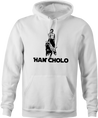 funny mexican han solo hoodie men's white