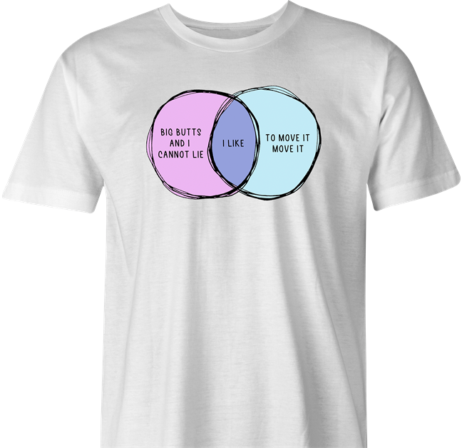 funny sir mix-a-lot i like to move it t-shirt men's white