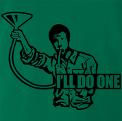 funny frank the tank old school t-shirt men's green