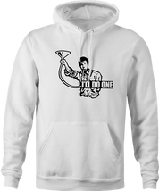 funny frank the tank old school hoodie men's white 