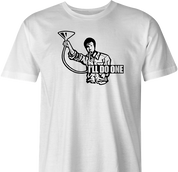 funny frank the tank old school t-shirt men's white 
