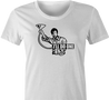 funny frank the tank old school t-shirt women's white 