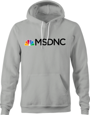 funny democratic party parody hoodie men's ash grey 