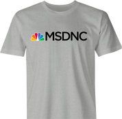 funny democratic party parody t-shirt men's ash grey 