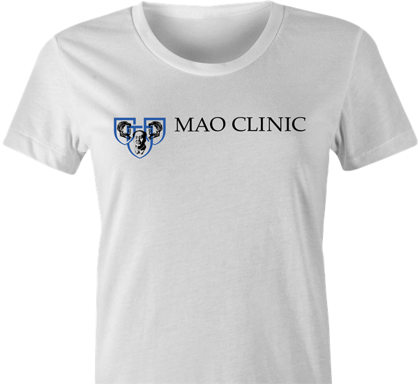 Mao-Clinic-White-Womens-Tee.png