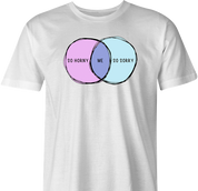 funny me so horny t-shirt men's white 