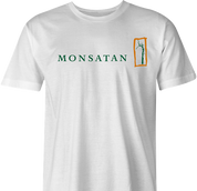 funny Monsatan agrochemical biotech t-shirt men's white