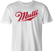 funny miller beer logo mulligan golf t-shirt men's white 