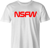 funny not safe for work NASA t-shirt men's white