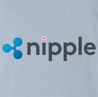 funny XRP ripple cryptocurrency parody t-shirt men's light blue