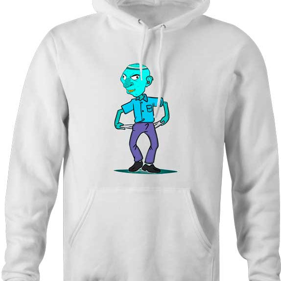 Experience the prestige and privilege of being a member of the Virgin League - no brokies allowed! -Don't limit yourself to a life of mediocrity, delist or get the F out of here! White Hoodie