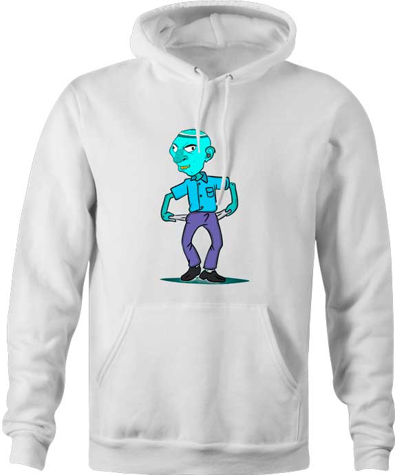 Experience the prestige and privilege of being a member of the Virgin League - no brokies allowed! -Don't limit yourself to a life of mediocrity, delist or get the F out of here! White Hoodie