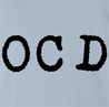 funny OCD obsessive compulsive disorder t-shirt men's light blue
