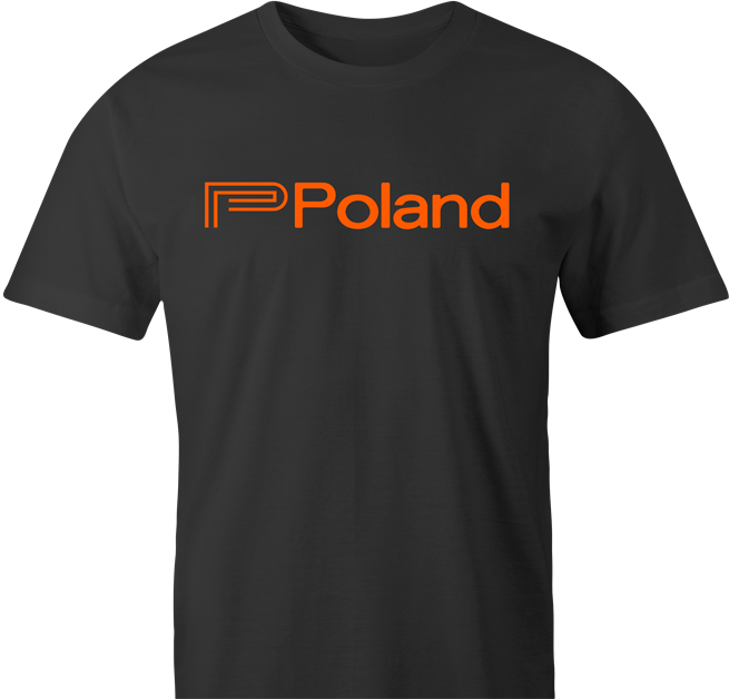 funny Poland eastern european DJ men's black t-shirt for DJ's