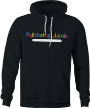 funny joe rogan experience young jamie google logo hoodie men's black