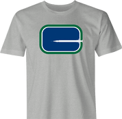 funny vancouver canucks safe injection site t-shirt men's grey 