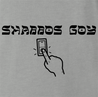 funny shabbos goy jewish humor t-shirt men's grey