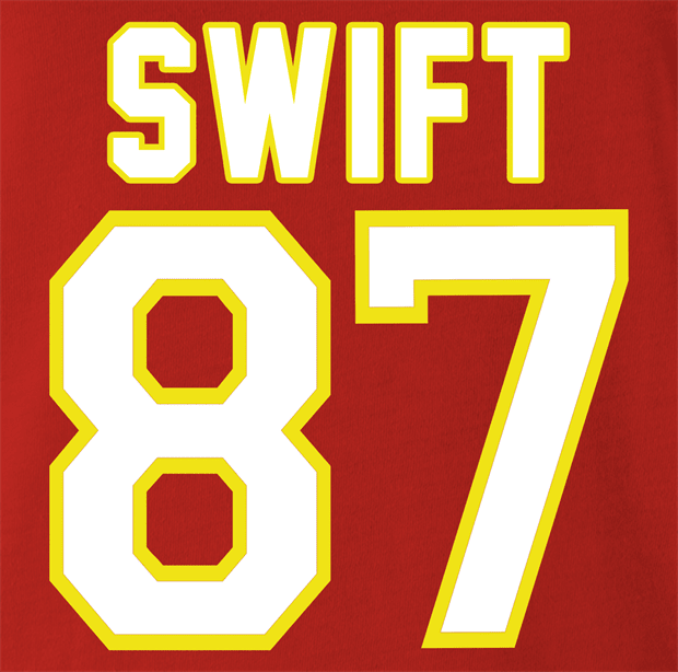 Hilarious Swift Kelce Mashup T-Shirt – Big Bad Tees
