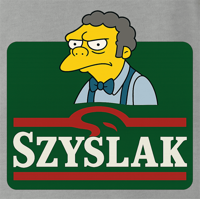 hilarious moe Szyslak the simpsons sizzler steakhouse mashup t-shirt men's grey 