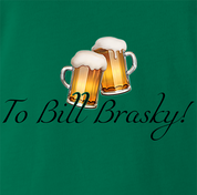 funny bill brasky SNL saturday night live t-shirt men's green