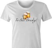 funny bill brasky SNL saturday night live t-shirt women's white
