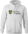 funny university of regina university of vagina mashup hoodie men's white