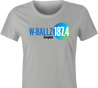 funny snoop dog w-ballz radio station t-shirt women's grey 