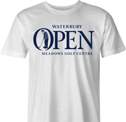 funny mens waterbury open happy gilmore golf t-shirt  