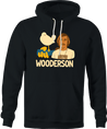 hilarious Wooderson dazed and confused woodstock music festival mashup hoodie men's black