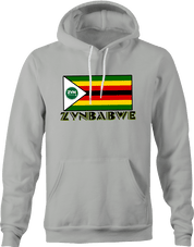 funny zyn nicotine pouch zimbabwe flag mashup hoodie men's gray