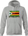 funny zyn nicotine pouch zimbabwe flag mashup hoodie men's gray