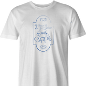 Funny 2 girls 1 cup cafe coffee shop t-shirt men's white  
