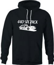 funny 440 six pack jared zimmerman car-fix tv show black hoodie
