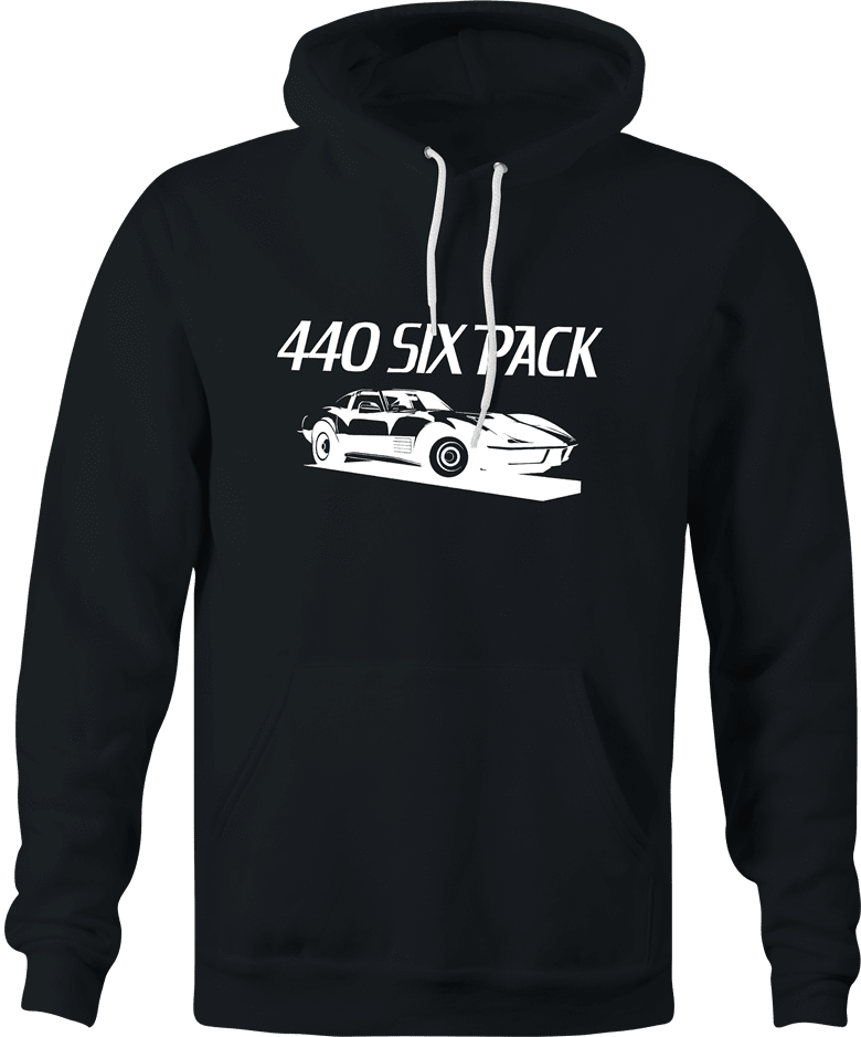 funny 440 six pack jared zimmerman car-fix tv show black hoodie