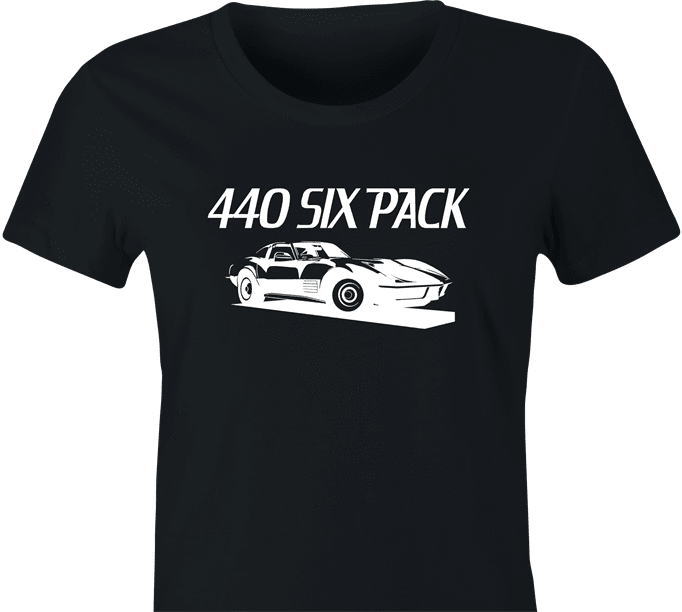 funny 440 six pack jared zimmerman car-fix tv show women's black